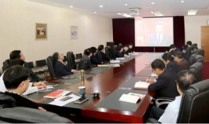 我院组织收听收看十九大开幕会